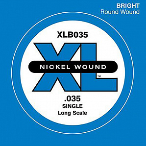 XLB035 Nickel Wound    -, , .035, D'Addario