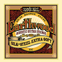 P02047 Earthwood Silk & Steel Extra Soft    ,+ 10-50, Ernie Ball