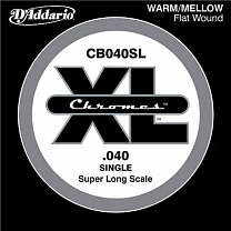 CB040SL Chromes Bass    -, 040, Super Long Scale, D'Addario