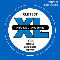 XLB135T Nickel Wound Tapered    -, , .135, D'Addario