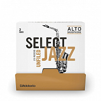 RRS01ASX2H-B25 Select Jazz Unfiled    ,  2,  (Hard), 25, Rico