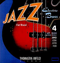 JF344 Jazz Flat Wound    -, ,  , 43-100, Thomastik