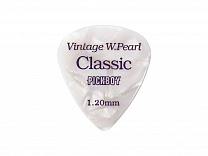 GP-14/120 Celluloid Vintage Classic White Pearl  50,  1.20, Pickboy