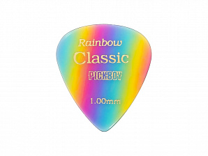 GP-21/100 Celluloid Vintage Classic Rainbow  50,  1.0, Pickboy