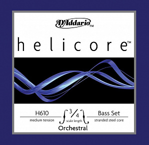 H610-3/4M Helicore Orchestral      3/4,  , D'Addario