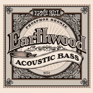 P02070 Earthwood Acoustic Bass     -, 45-95, Ernie Ball