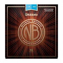 NB1252BT Nickel Bronze     , Balanced Light, 12-52, D'Addario