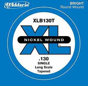 XLB130T Nickel Wound Tapered    -, , .130, D'Addario