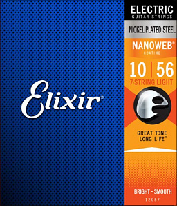 12057 NANOWEB    7- , Light, 10-56, Elixir