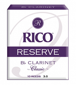 RCT1030 Rico Reserve Classic    Bb,  3.0, 10, Rico