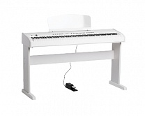 438PIA0704 Stage Studio Цифровое пианино, белое, со стойкой Orla
