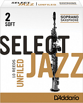 RRS10SSX2S Select Jazz Unfiled    ,  2  (Soft), 10, Rico