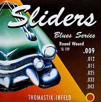 SL109 Blues Sliders    , Light, /  , 9-43, Thomastik