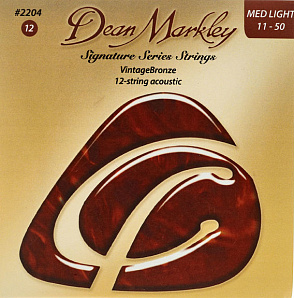 DM2204 Vintage Bronze    12-  , 11-50, Dean Markley
