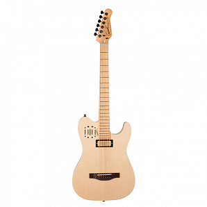 041879 Acousticaster Deluxe MN - , Godin