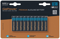 00-00026397 Ultra   LR03 AAA Alkaline 1.5, 10, GoPower