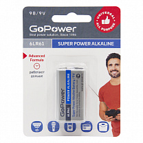 00-00017863 Super Power Alkaline    6LR61 9, , GoPower