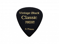 GP-07/075 Celluloid Vintage Classic Black  50,  0.75, Pickboy