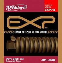 EXP74 Coated    ,  , Medium, 11-40, D'Addario
