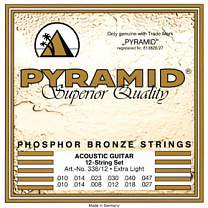 338/12 Phosphor Bronze    12-  , 10-47, Pyramid
