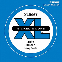 XLB067 Nickel Wound    -, , .067, D'Addario