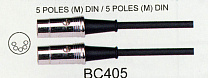 BC405-3M  , DIN (5pin)  DIN (5pin), Soundking