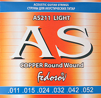 AS211 Copper Round Wound     , , 11-52, Fedosov